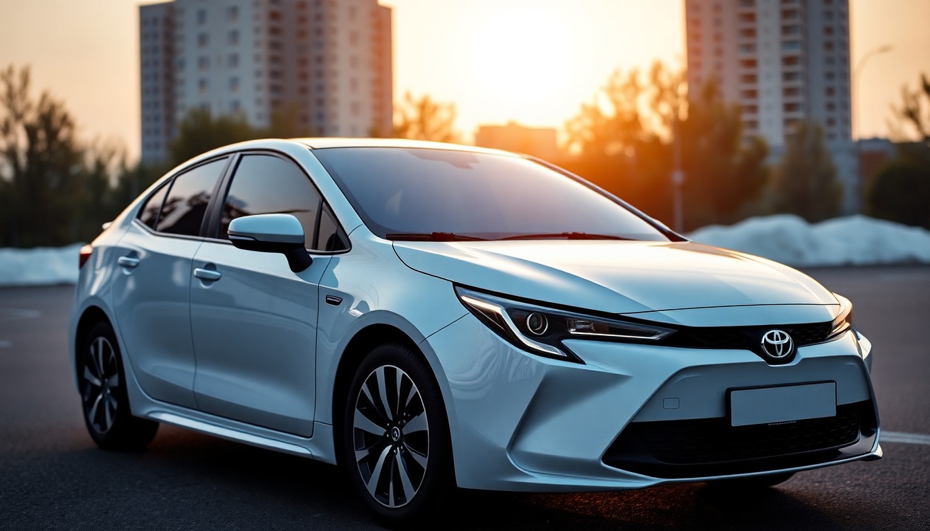 Toyota Corolla arkadan görünüm