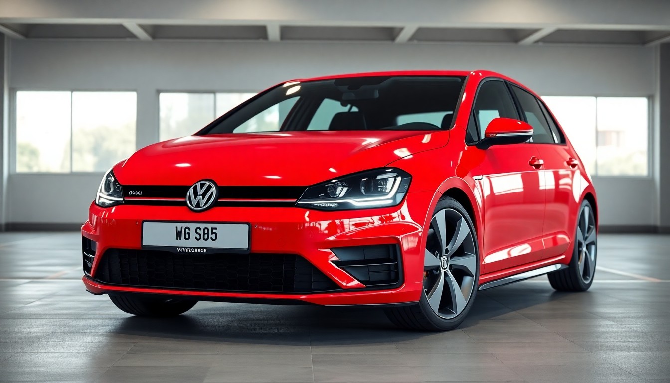 Volkswagen Golf arkadan görünüm