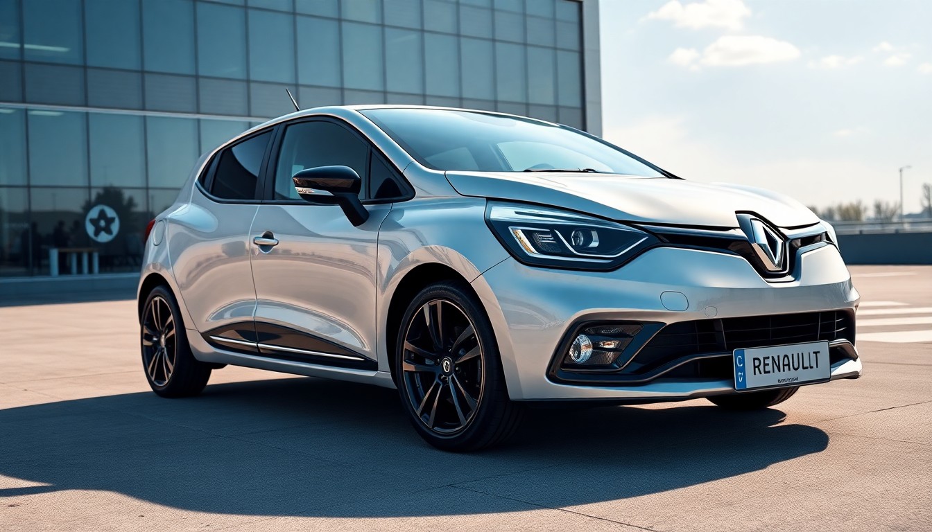 Renault Clio arkadan görünüm