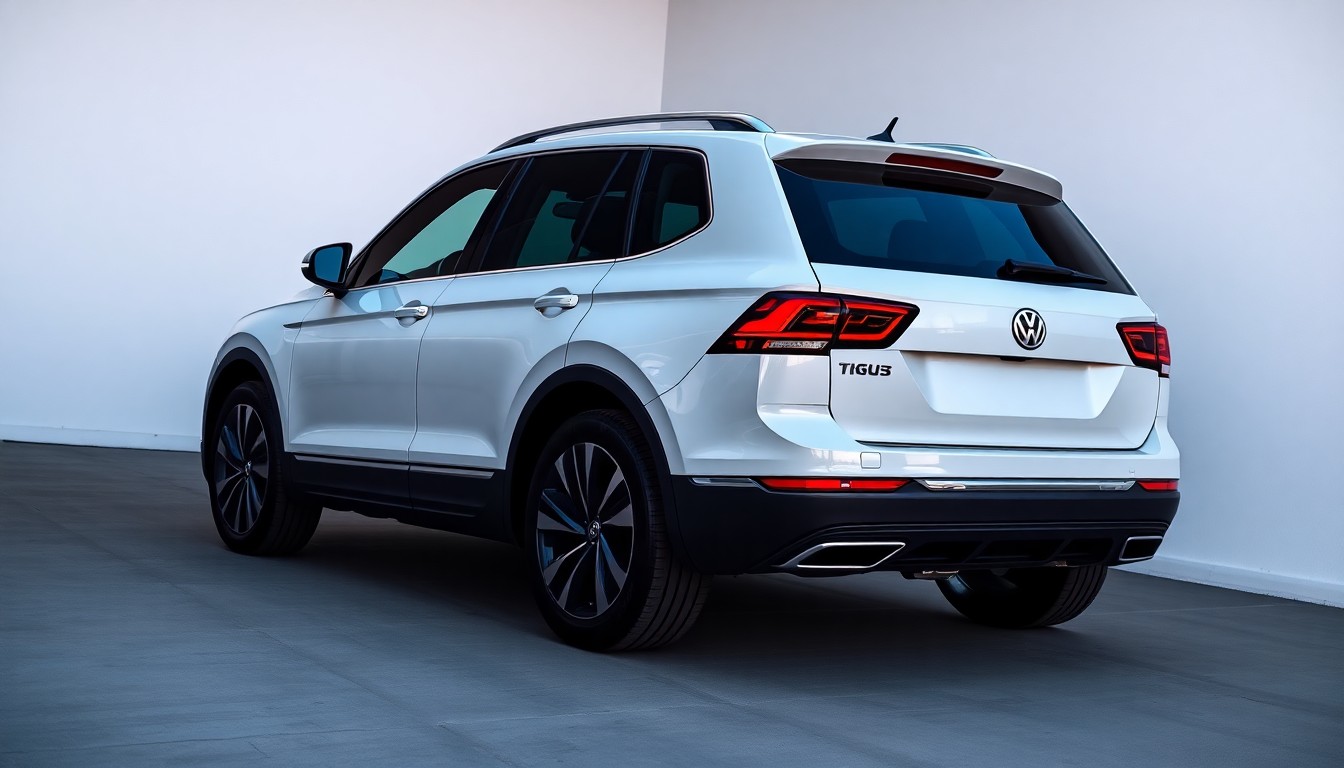 Volkswagen Tiguan kiralık araç iç görünüm