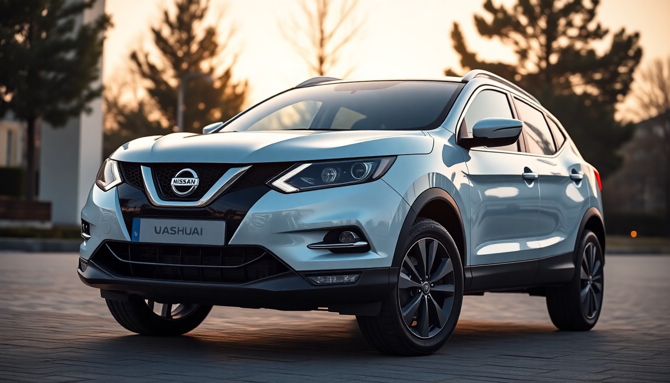 Nissan Qashqai kiralık araç iç görünüm