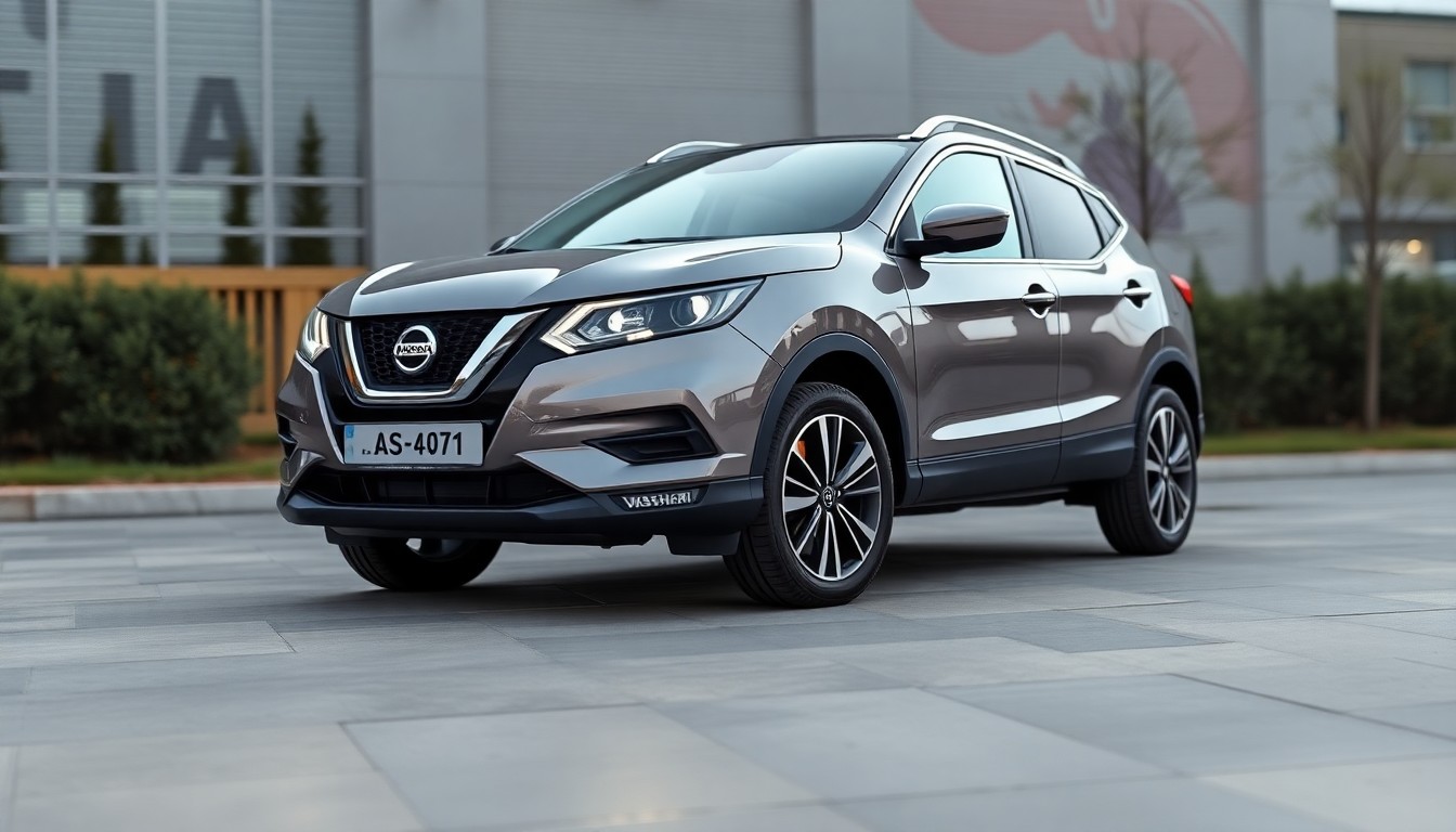 Nissan Qashqai arkadan görünüm