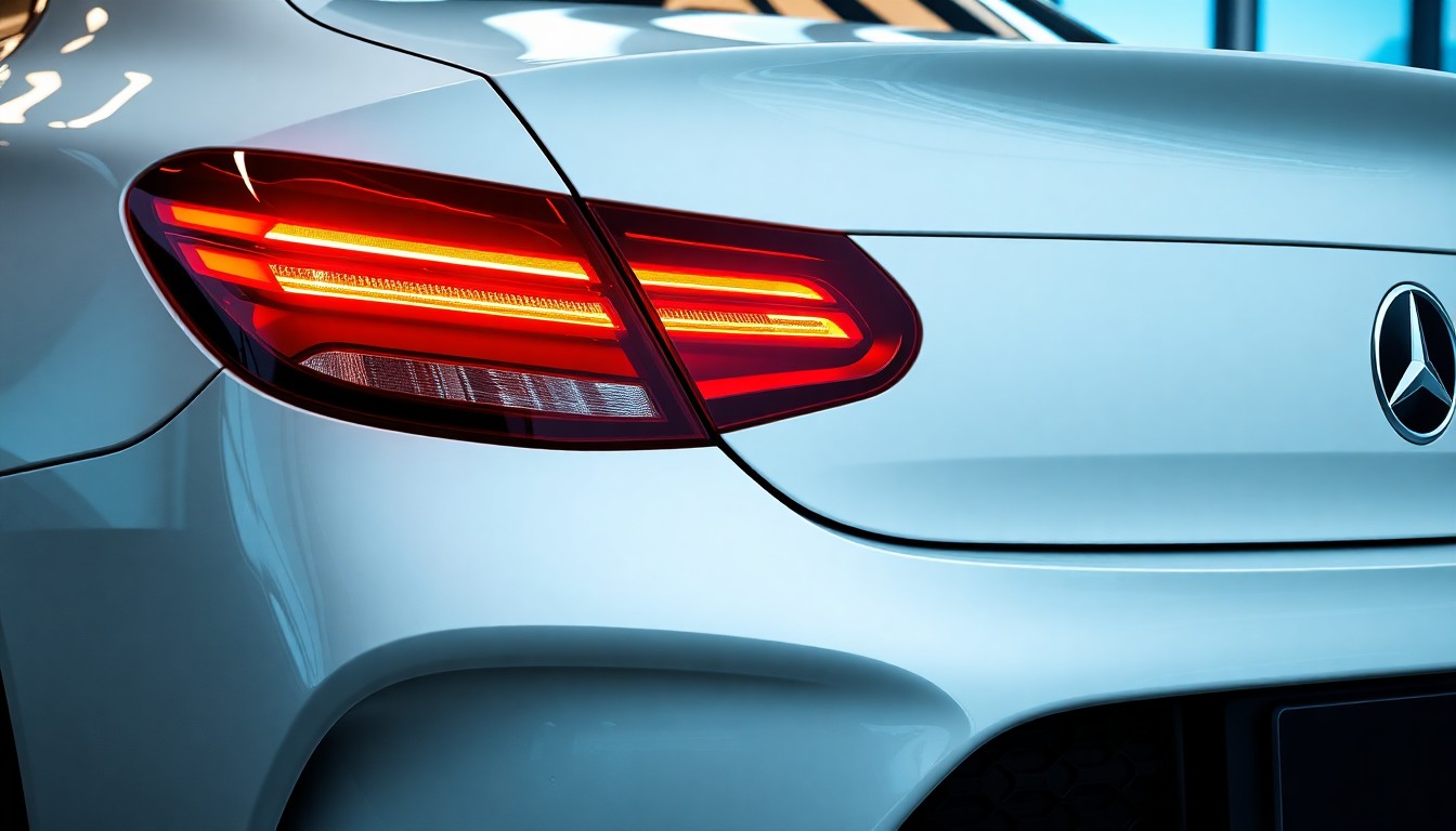 Mercedes-Benz C Serisi kiralık araç iç görünüm