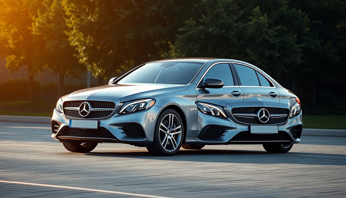 Mercedes-Benz C Serisi yandan görünüm