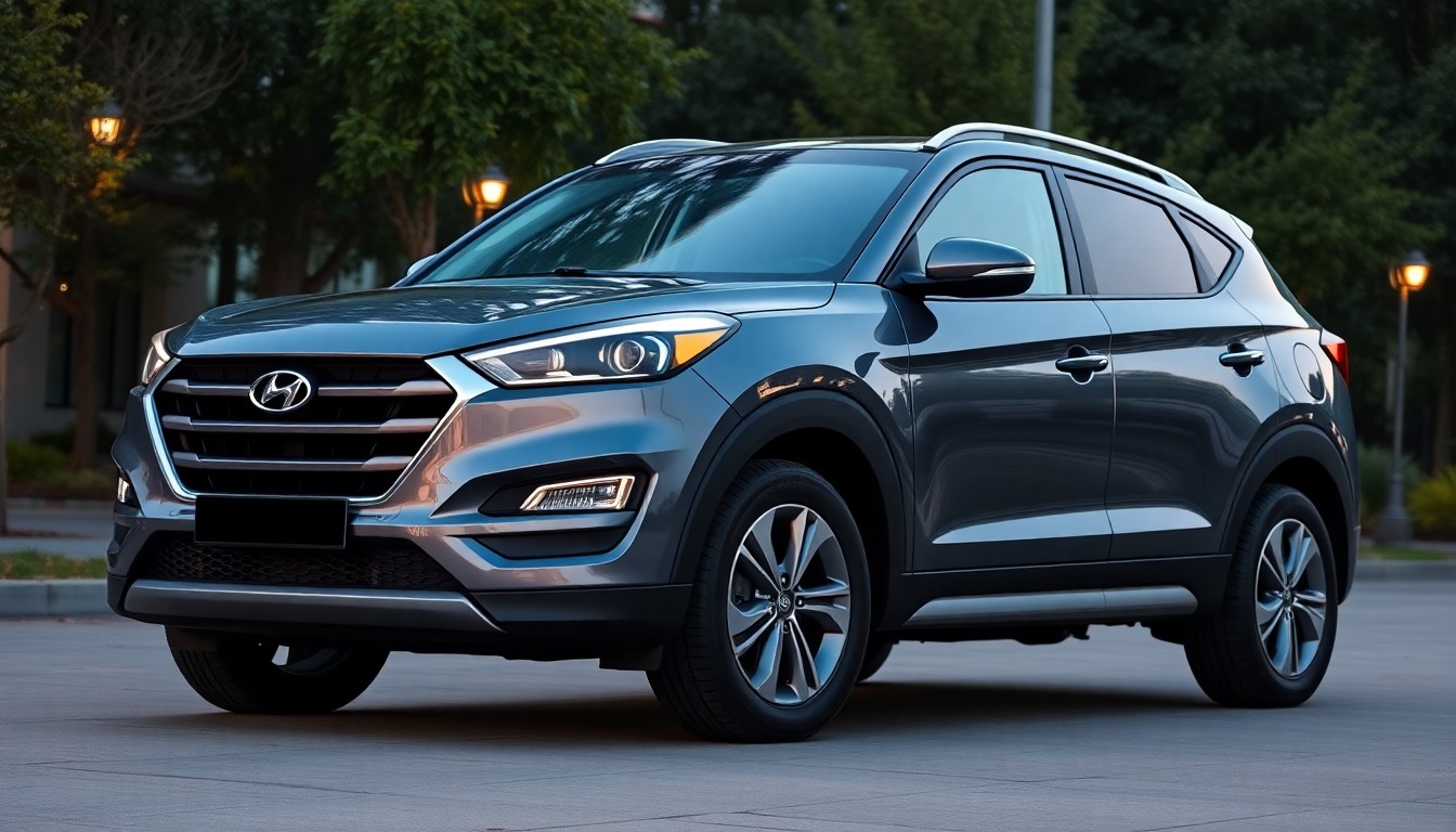 Hyundai Tucson arkadan görünüm