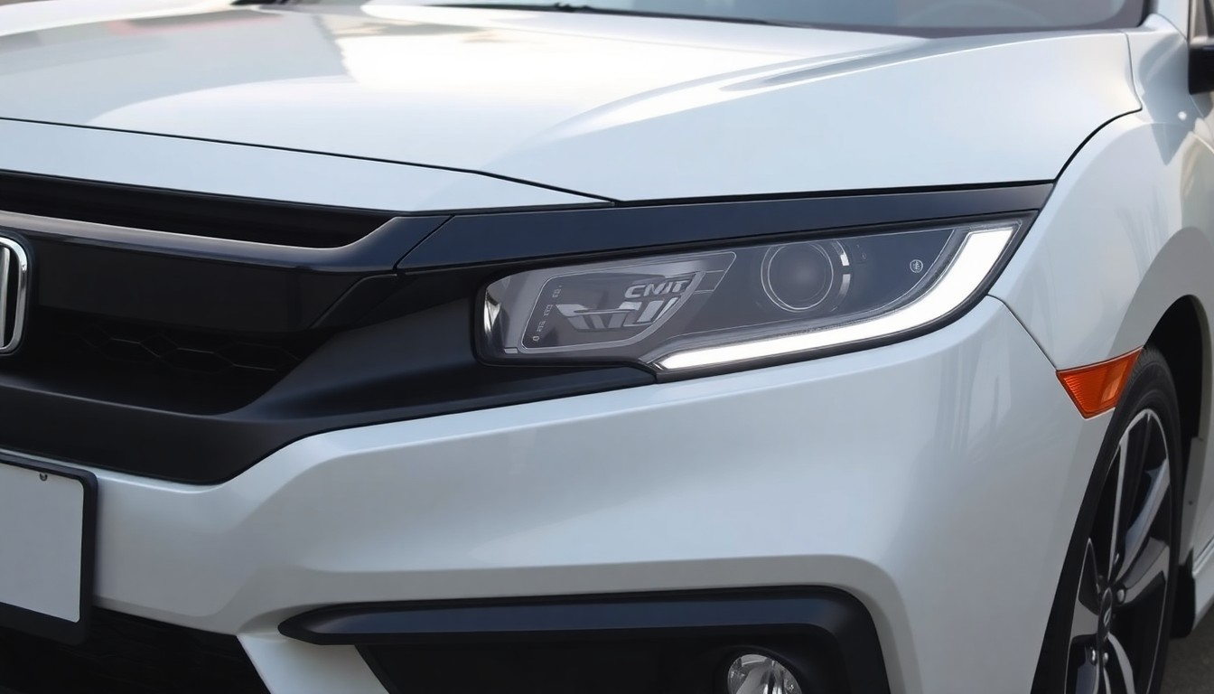 Honda Civic kiralık araç iç görünüm