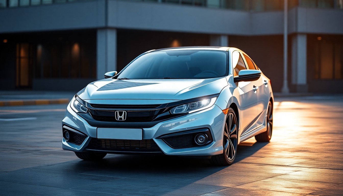 Honda Civic arkadan görünüm